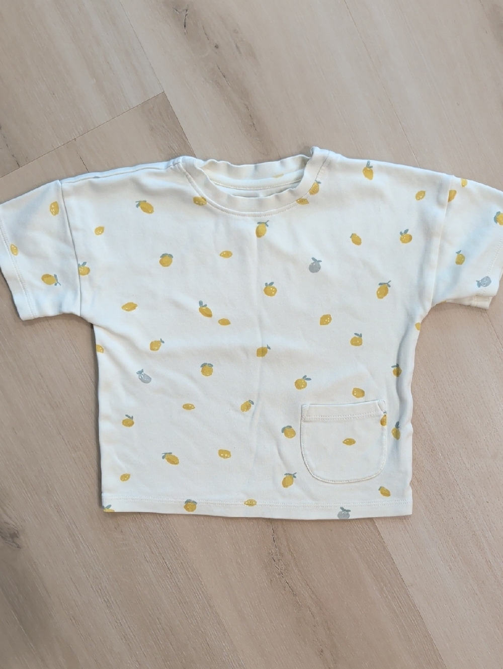 Pehr Boxy Tee Lemon Print Unisex 3T